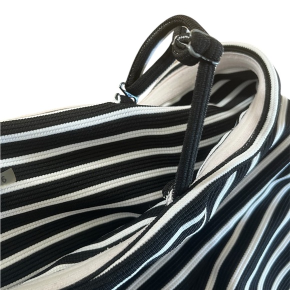 Guess Women's Black and White Striped Dress - Picture 3 of 4